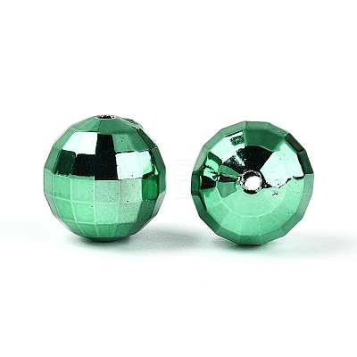 Plating Acrylic Beads PACR-TAC0005-04B-1