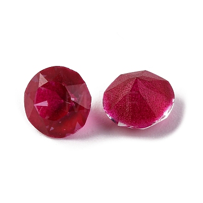 Glass Rhinestone Cabochons RGLA-A026-01A-208DE-1