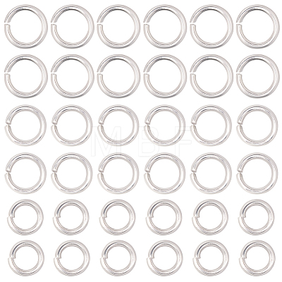600Pcs 3 Styles 304 Stainless Steel Open Jump Rings STAS-SP0001-70-1