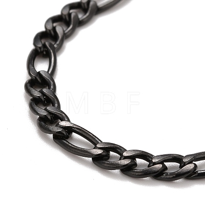 Ion Plating(IP) 304 Stainless Steel Chain Bracelets for Women or Men BJEW-A039-03EB-1