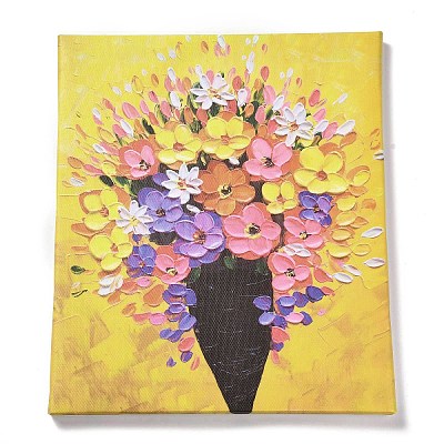 Creative DIY Flower Pattern Resin Button Art DIY-Z007-44-1