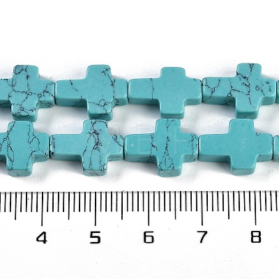 Synthetic Turquoise Beads Strands G-I369-A09-01-1