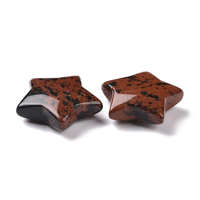 Natural Mahogany Obsidian Beads G-P469-12B-03-1