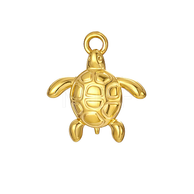 Marine Animal 304 Stainless Steel Pendants STAS-K287-07C-G-1