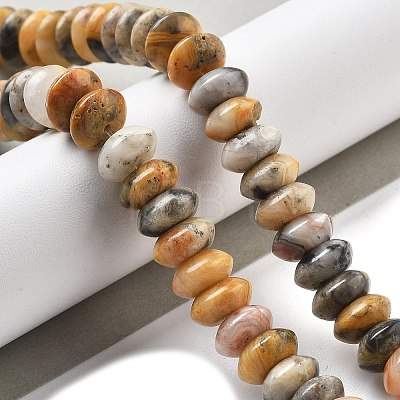 Natural Crazy Agate Beads Strands G-P559-A05-02-1