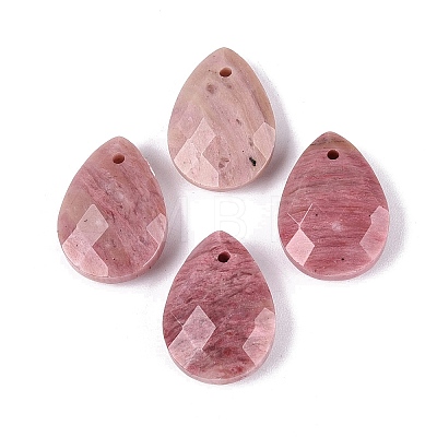 Natural Rhodonite Pendants G-N362-13E-1