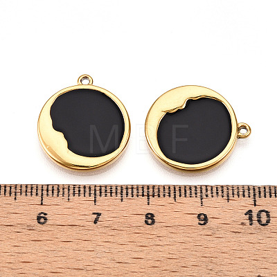 304 Stainless Steel Pendants STAS-N108-22B-G-1