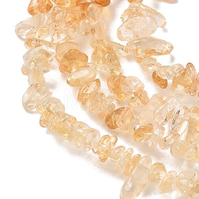 Natural Citrine Beads Strands GG-CBAAEDE-A01-B-1