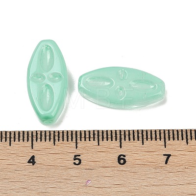 Transparent Glass Beads DGLA-E004-14L-1