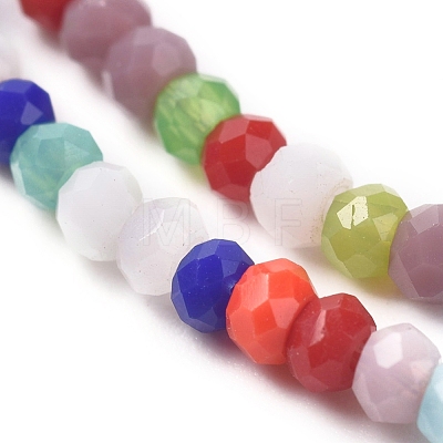 Imitation Jade Glass Beads Strands X-GLAA-E415-01A-1