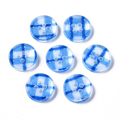 Resin Buttons BUTT-N017-01D-1