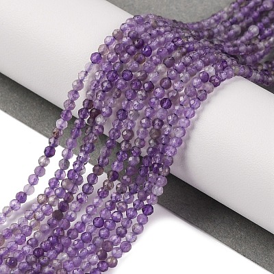 Natural Amethyst Beads Strands G-A235-A03-01-1