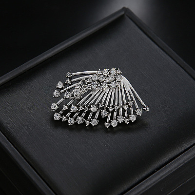Alloy & Rhinestone Stud Earrings WG885AD-01-1