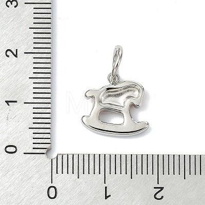 304 Stainless Steel Enamel Pendants STAS-A145-02P-1