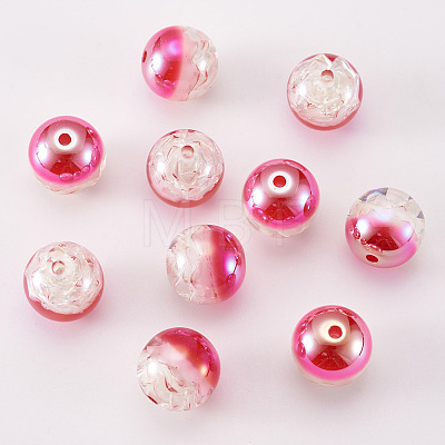10Pcs Resin Beads PACR-TA0001-33E-1
