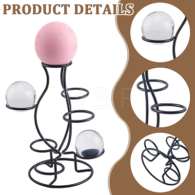 7-Slot Alloy Easter Egg Display Stands ODIS-WH20010-13B-EB-1