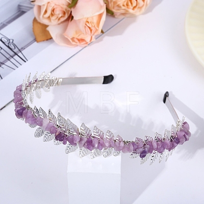 Gemstone Hair Bands PW-WG137AD-13-1