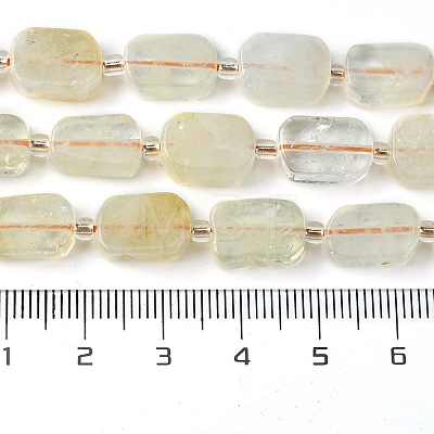 Natural Citrine Beads Strands G-C098-A14-01-1