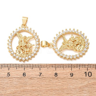 Religion Brass Pendants CU-B197-03G-B-1