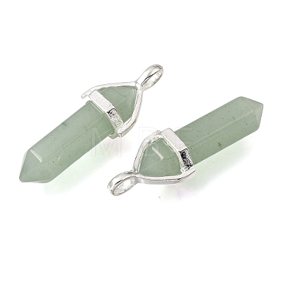 Natural Green Aventurine Pendants G-H360-01S-10-1