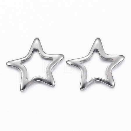 Non-Tarnish 304 Stainless Steel Links X-STAS-H401-42P-1