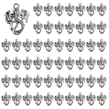 80Pcs Tibetan Style Alloy Pendants TIBE-DC0001-22-1