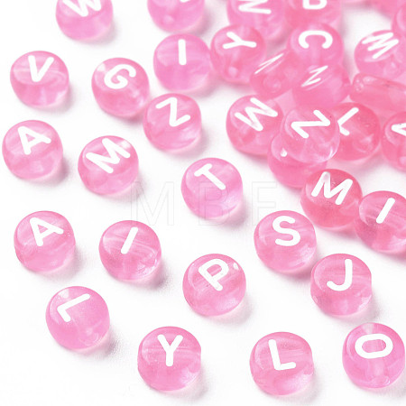 Transparent Acrylic Beads TACR-N002-04I-1