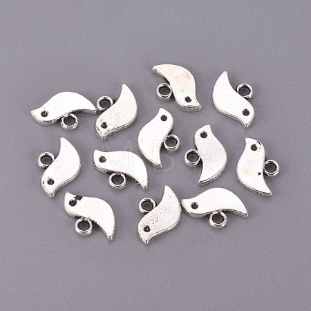 Tibetan Style Alloy Charms TIBEP-A18898-AS-LF-1