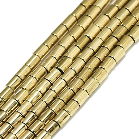 Electroplate Non-magnetic Synthetic Hematite Beads Strands LS-G-S352-71A-01-1
