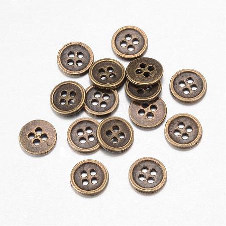 Alloy Buttons BUTT-D054-10mm-02-1
