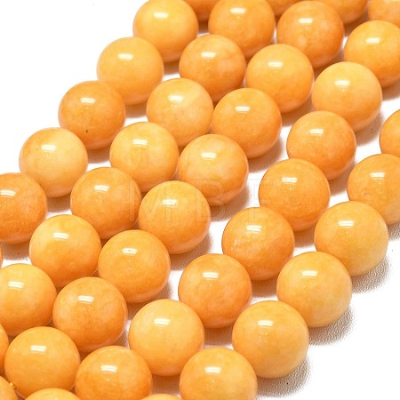 Natural Malaysia Jade Beads Strands G-L645-A01-14mm-10-1