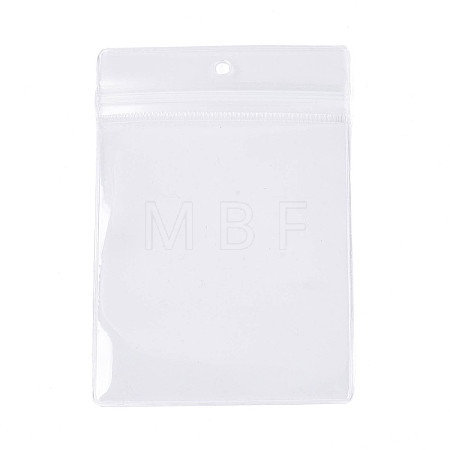 Rectangle Transparence EVA Zip Top Gift Bags OPP-T003-02C-04-1