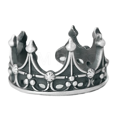 Crown Brass Cuff Open Rings FS-WG83D0F-01-1