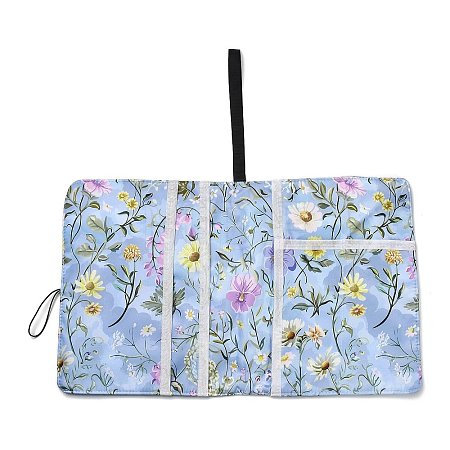 (Defective Closeout Sale: Centerline Asymmetry)Polyester Multilayer Book Cover AJEW-XCP0002-78E-1
