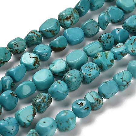 Natural Turquoise Beads Strands G-P497-01E-91-1