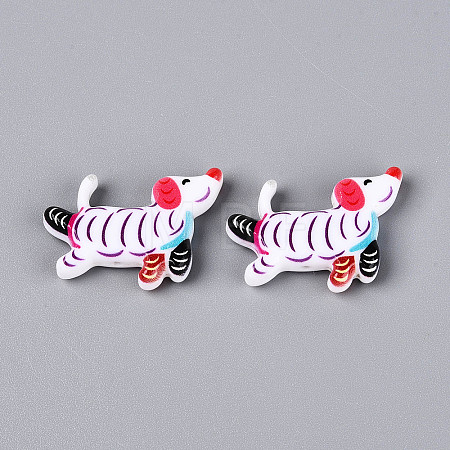 Printed Opaque Resin Beads RESI-N043-04A-1