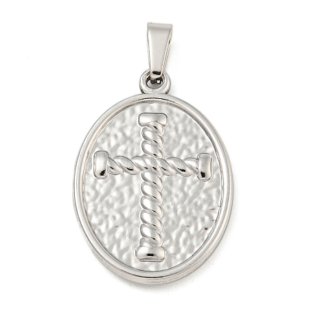 Non-Tarnish 304 Stainless Steel Pendants STAS-B071-02J-24P-1
