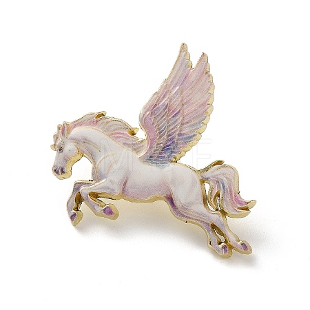 Horse Enamel Pins JEWB-Z048-01G-01-1