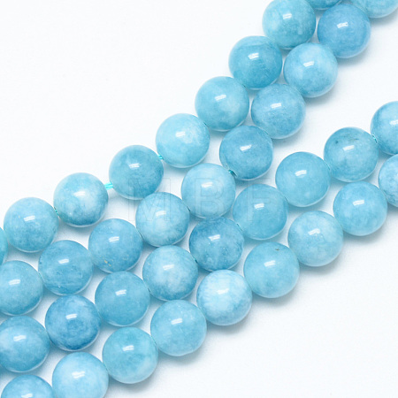 Natural Quartz Beads Strands X-G-R345-6mm-29-1-1