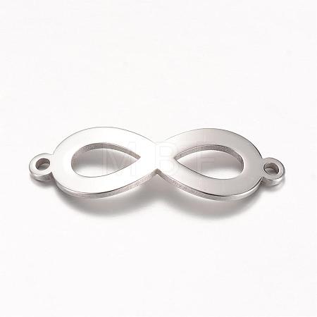 Tarnish Resistant 201 Stainless Steel Links connectors STAS-S059-06B-1
