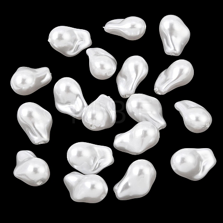 ABS Plastic Imitation Pearl Beads PL-CBA8DB3-08-1