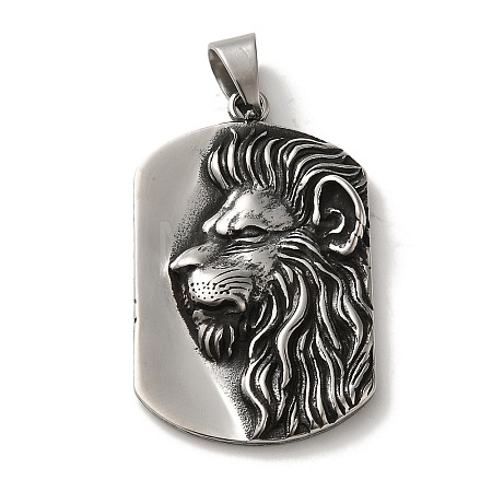 316L Surgical Stainless Steel Big Pendants LS-STAS-H194-02AS-01-1