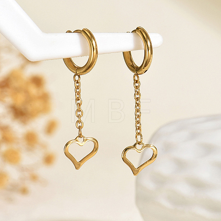 201 Stainless Steel Hoop Earrings WU7898-3-1