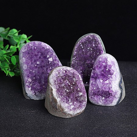 Natural Druzy Amethyst Ornament PW-WGCCCE0-01-1
