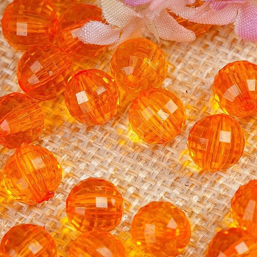 Transparent Acrylic Beads TACR-NH0001-C-07-1