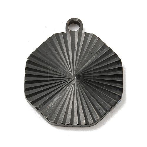 Ion Plating(IP) 304 Stainless Steel Pendants STAS-D025-08B-1