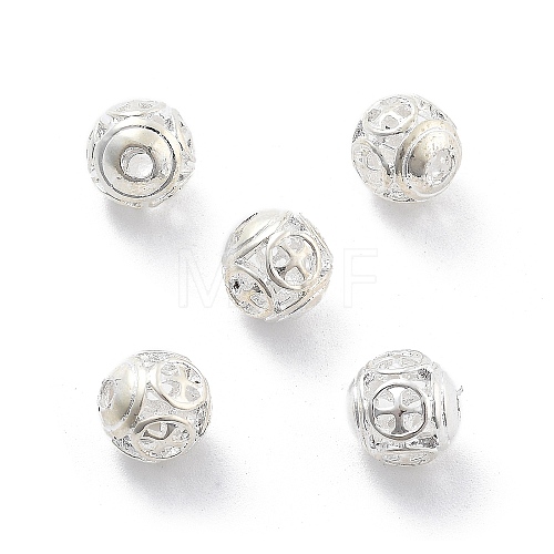 Alloy Hollow Beads PALLOY-P238-11S-RS-1