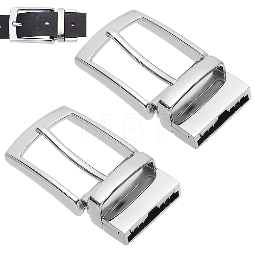 WADORN 2Pcs Zinc Alloy Roller Buckles Clasps FIND-WR0010-48-1