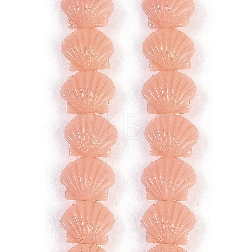 Synthetic Coral Dyed Carved Beads Strands CORA-K009-05A-04-1