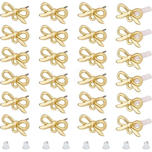 40Pcs Alloy Stud Earring Findings FIND-FH0005-80-1